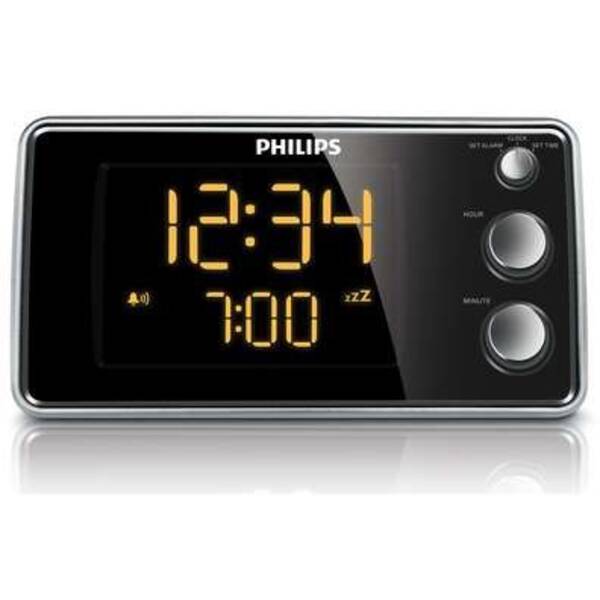 Radiobudík Philips 3551 černý/stříbrný

