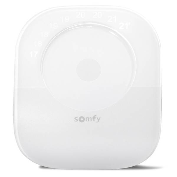 Termostat Somfy rádiový, io bílý

