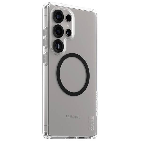 Kryt na mobil PanzerGlass CARE Urban Combat Qi na Samsung Galaxy S25 Ultra černý/průhledný

