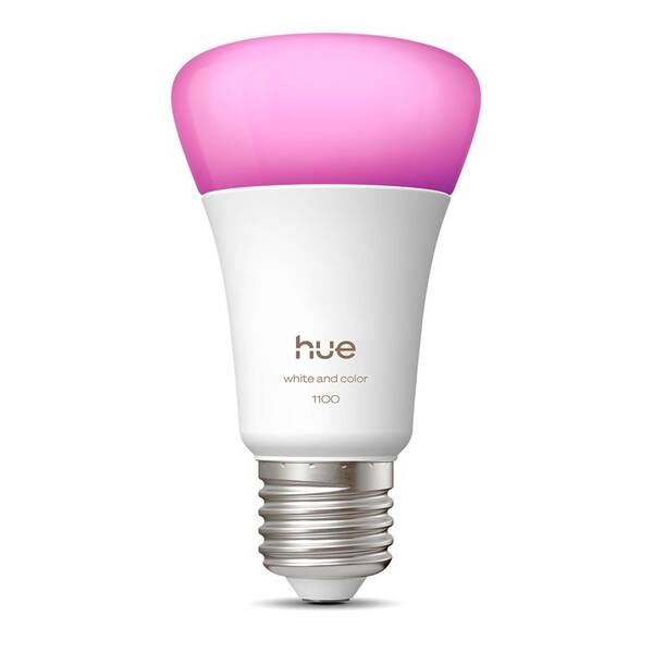 Chytrá žárovka Philips Bluetooth, E27, 1100 lm, White and Color Ambiance 

