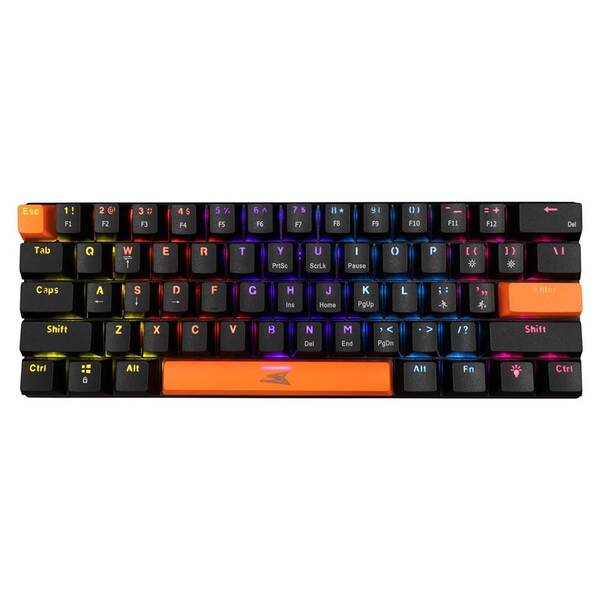 Klávesnice Baracuda DOLPHIN, Red switch, US layout černá

