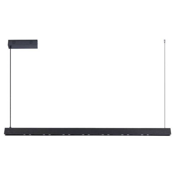 Stropní svítidlo IMMAX NEO MADEIRA SMART 122cm dřevo černé černé

