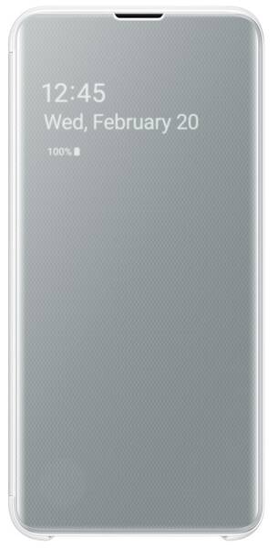 Pouzdro na mobil flipové Samsung na Galaxy S10e bílé

