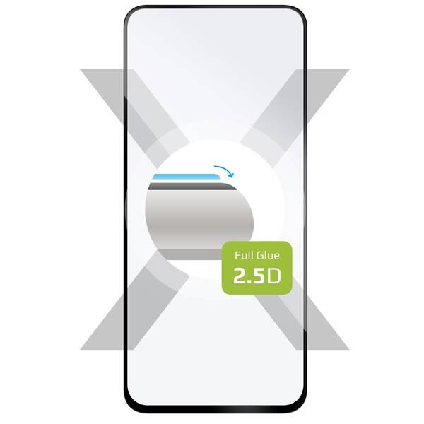 Tvrzené sklo FIXED Full-Cover na Huawei Nova 8i černé

