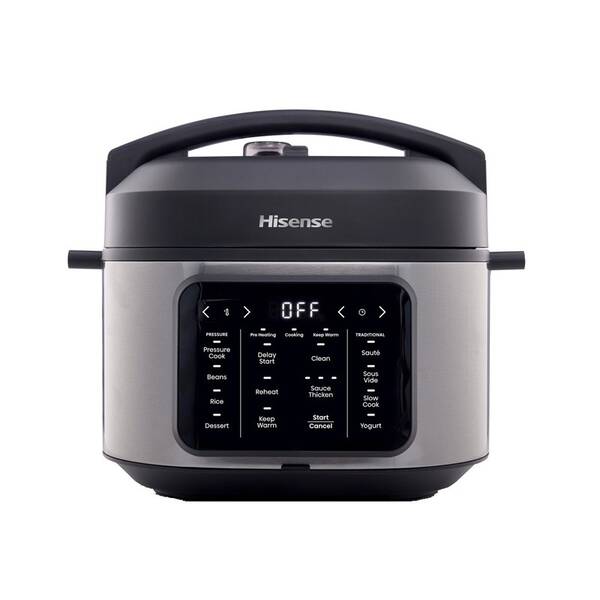 Multifunkční hrnec Hisense HMC6SBK stříbrný

