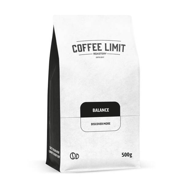 Káva zrnková COFFEE LIMIT Balance 500 g 

