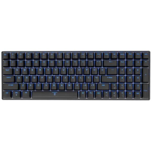 Klávesnice White Shark KATANA , US layout, Red Switch černá/šedá

