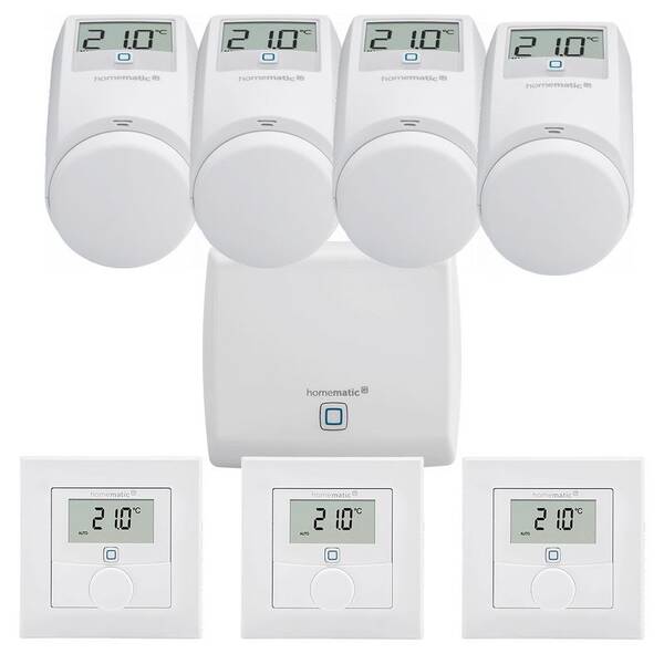 Kompletní sada Homematic IP řízení vytápění, set3 

