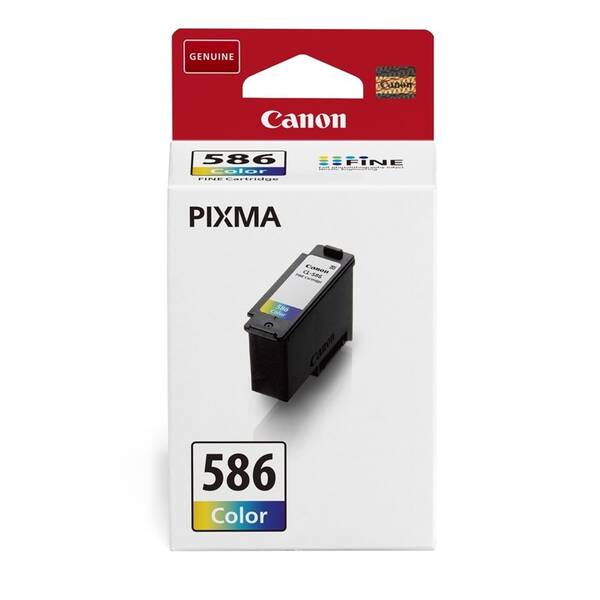 Inkoustová náplň Canon CL-586 EUR, 180 stran - barevná 

