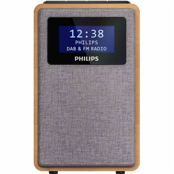 Radiopřijímač s DAB+ Philips TAR5005 dřevo


