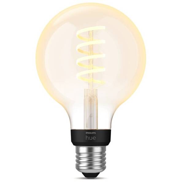 Chytrá žárovka Philips Bluetooth, filament G93, 7W, E27, White Ambiance 

