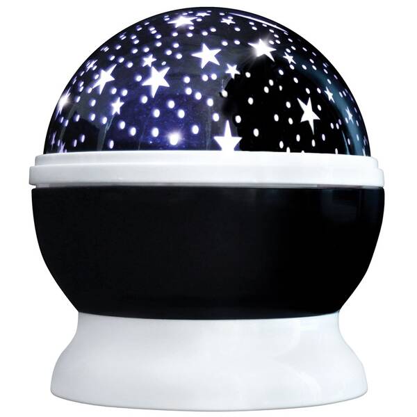 Dekorativní LED projektor Solight multicolor, 9 režimů, otáčení, USB, 4x AAA 

