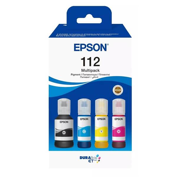 Inkoustová náplň Epson 112 EcoTank 4-colour Multipack 

