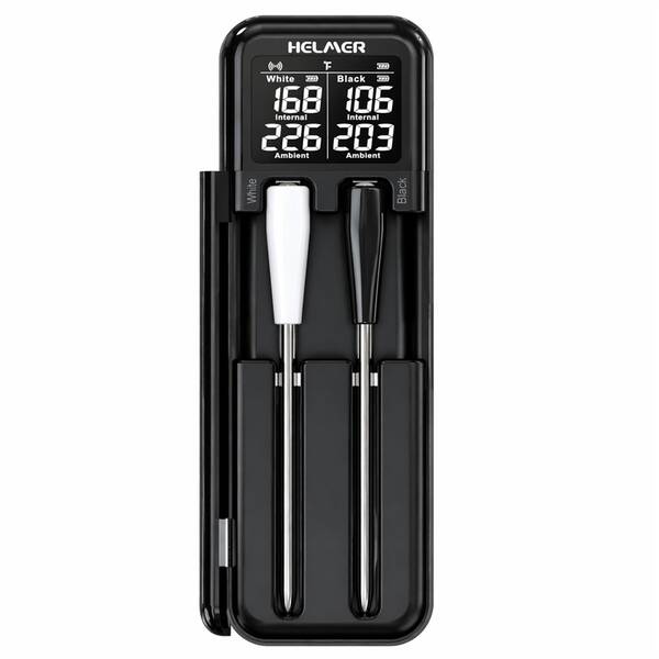 Teploměr do masa Helmer TM 28 černý

