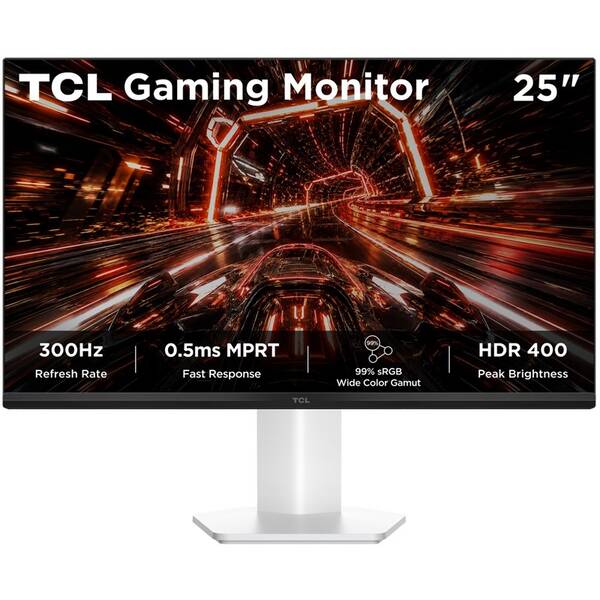 Herní monitor TCL 25P1AD bílý

