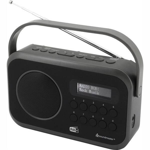 Radiopřijímač s DAB+ Soundmaster DAB270SW černý

