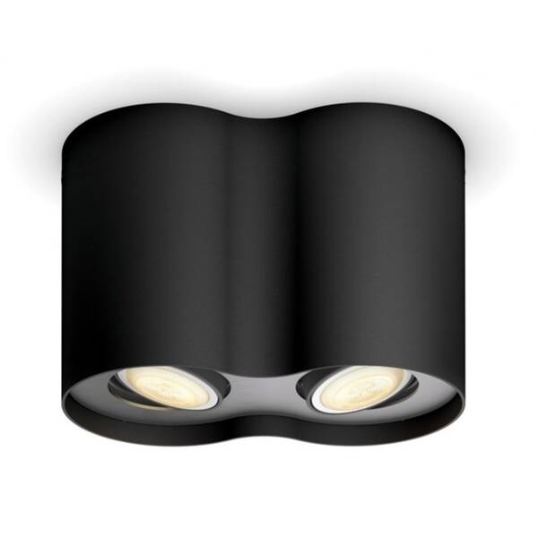 Bodové svítidlo Philips Pillar White Ambiance 2 Spot černé

