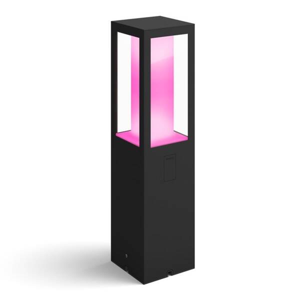 Venkovní svítidlo Philips Impress White and Color Ambiance, sloupek 40cm černé

