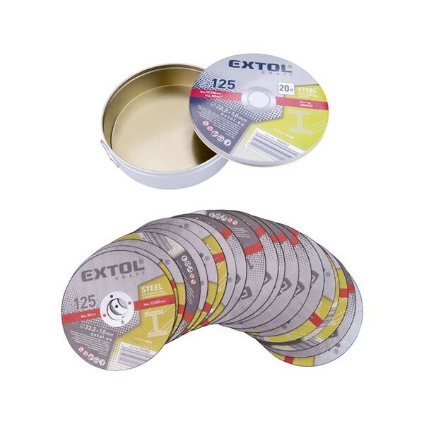 Řezný kotouč Extol Craft 106903 (20 ks) 

