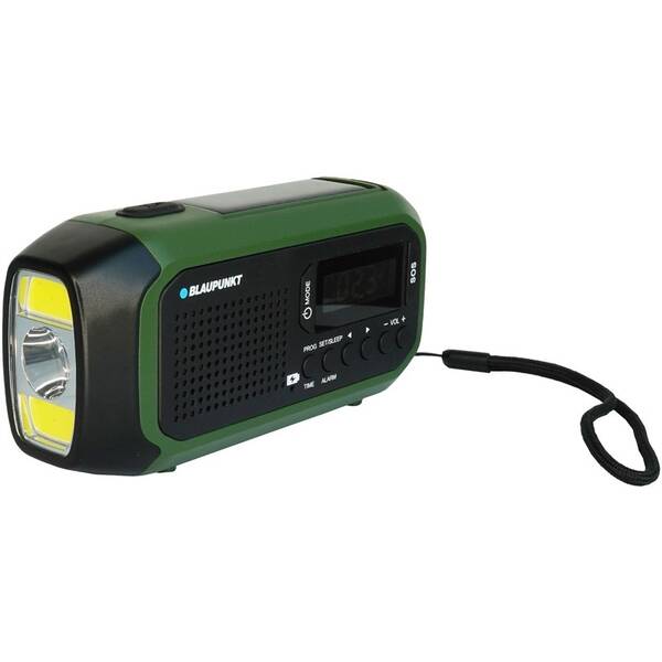Radiopřijímač Blaupunkt ER20GR Survival černý/zelený

