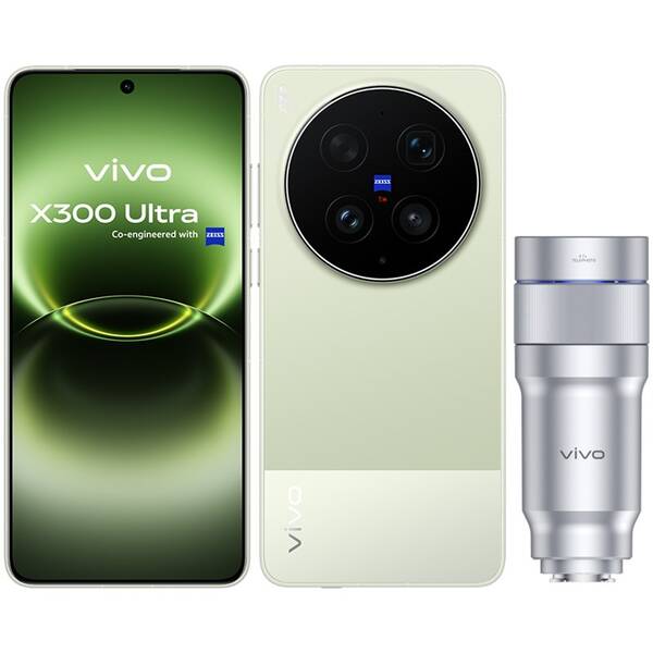 Mobilní telefon vivo X300 Ultra 5G 16 GB / 1 TB - Photographer Kit zelený

