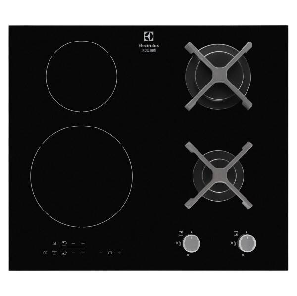 Kombinovaná varná deska Electrolux EGD6576NOK černá/sklo

