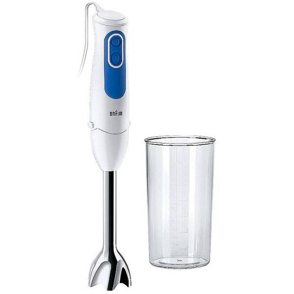 Ponorný mixér Braun MQ3000 WH Smoothie + bílý/modrý

