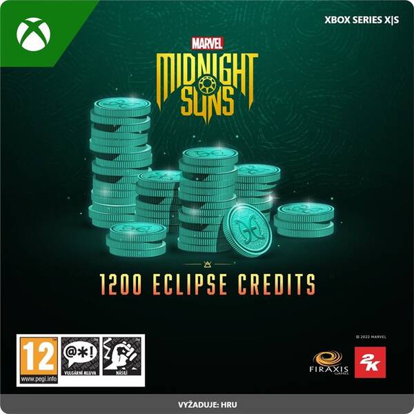  2K Games Xbox Series X|S Marvel´s Midnight Suns: 1200 Eclipse Credits - elektronická licence 

