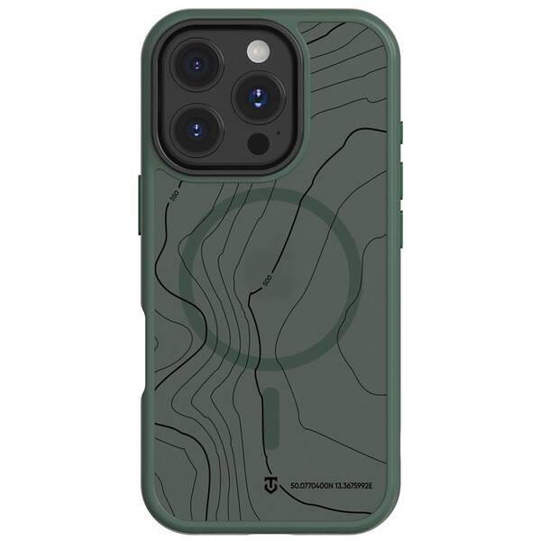 Kryt na mobil Tactical MagForce Hyperstealth Sika na Apple iPhone 16 Pro zelený

