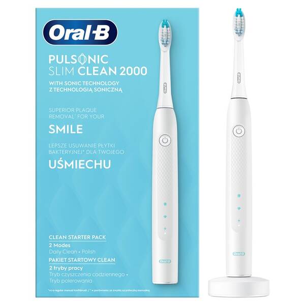Zubní kartáček Oral-B Slim Clean 2000 White 

