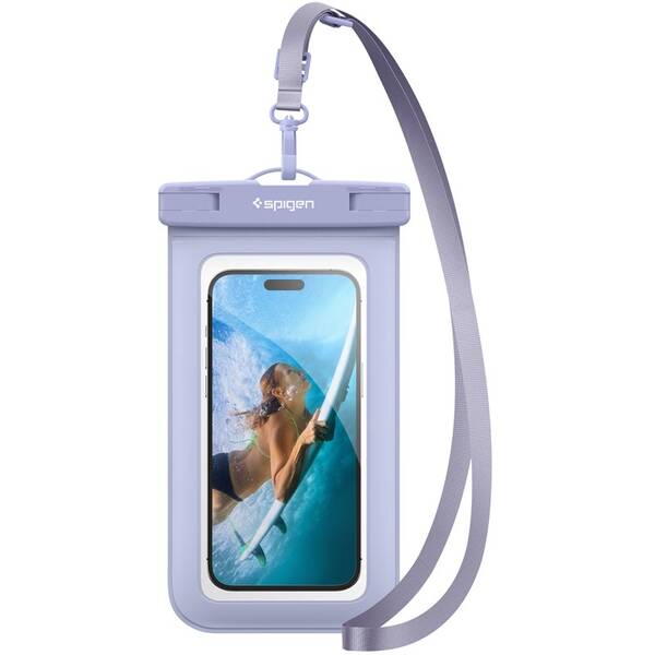 Pouzdro na mobil sportovní Spigen Aqua Shield WaterProof Case A601 - Aqua Blue 

