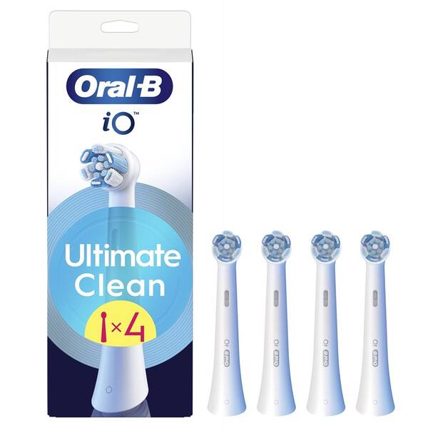 Náhradní hlavice Oral-B iO Ultimate Clean White (4 ks) bílá

