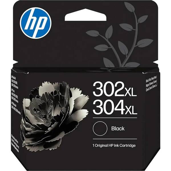 Inkoustová náplň HP B7RT9AE, HP 302XL/304XL, black, 430str. 

