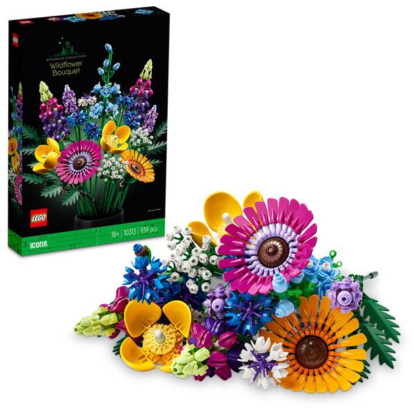 Stavebnice LEGO® Botanicals 10313 Kytice lučního kvítí 

