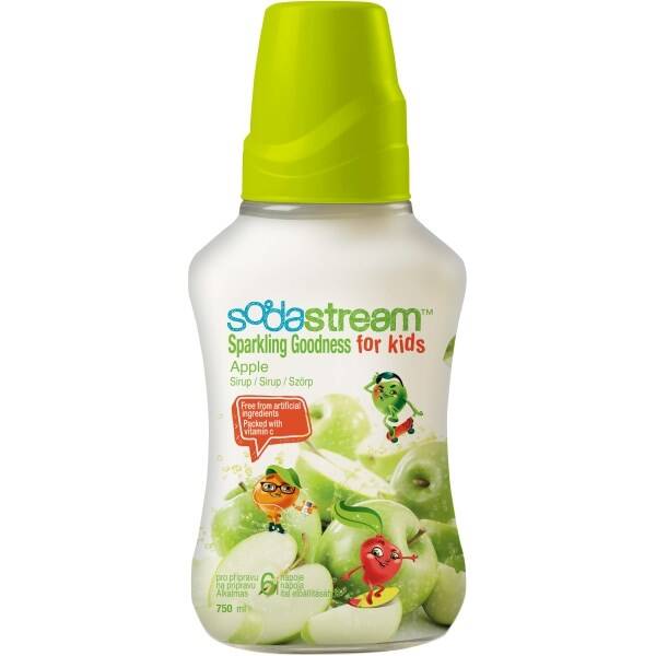 Příchuť pro perlivou vodu SodaStream GOODNESS - KIDS Jablko 750 ML 

