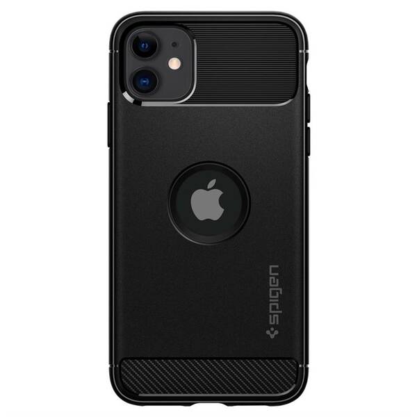 Kryt na mobil Spigen Rugged Armor na Apple iPhone 11 černý

