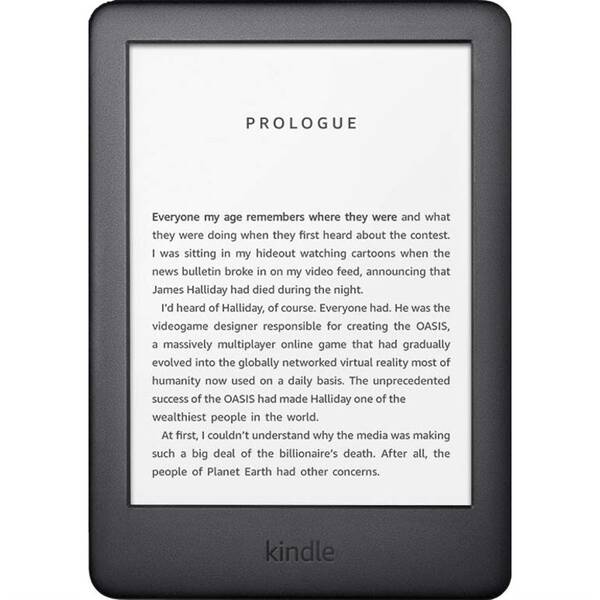Čtečka e-knih Amazon Kindle Touch 2020 bez reklamy černá

