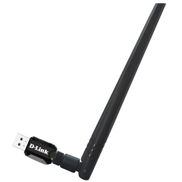Wi-Fi adaptér D-Link DWA-137 černý

