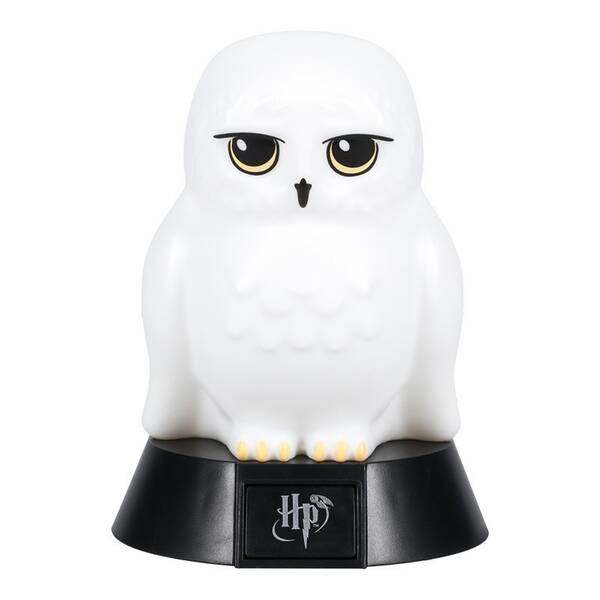 Dekorativní LED Paladone Icon Light Harry Potter - Hedvika bílé

