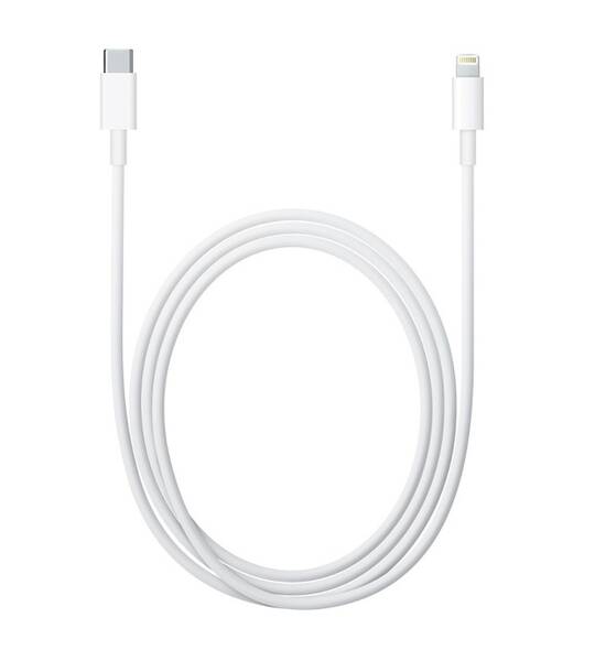 Kabel Apple USB-C / Lightning, 2m (2024) bílá barva
