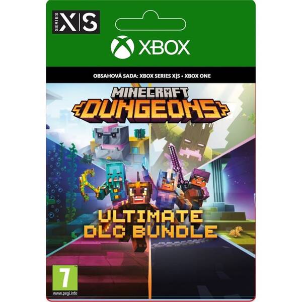  Microsoft Xbox Minecraft Dungeons: Ultimate DLC Bundle - elektronická licence 

