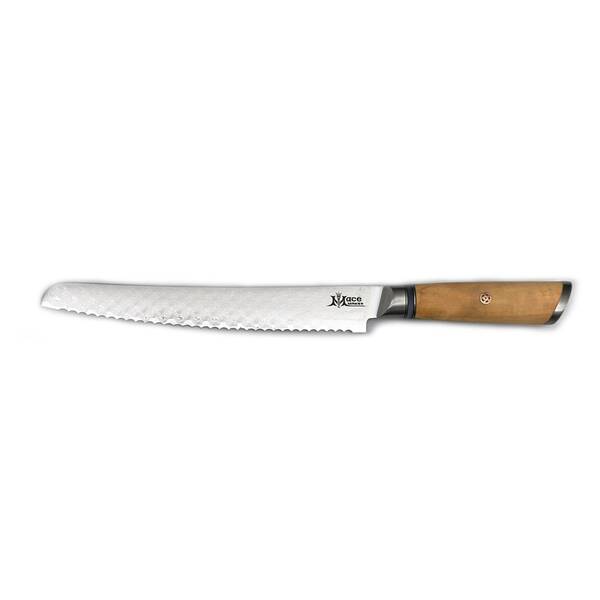 Nůž MaceMaker Bread Knife, damašková SanMai ocel 

