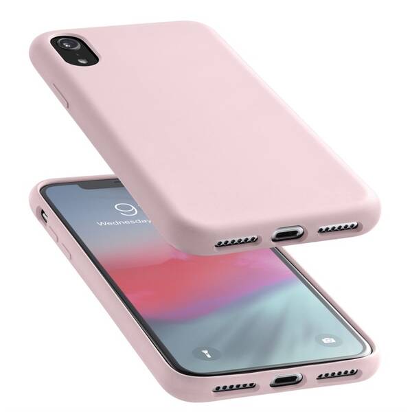 Kryt na mobil CellularLine SENSATION na Apple iPhone XR růžový

