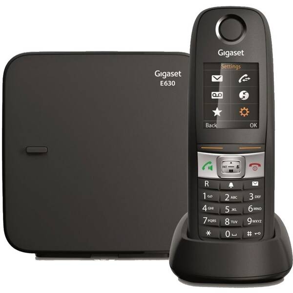 Domácí telefon Gigaset E630 černý

