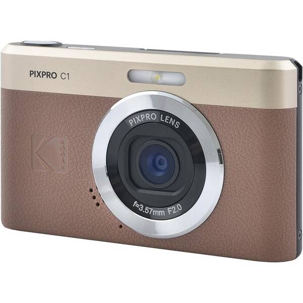 Digitální fotoaparát Kodak PIXPRO C1 hnědý

