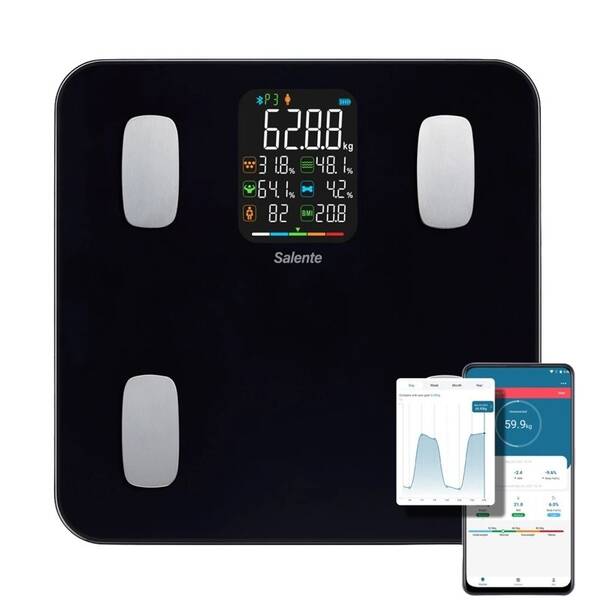 Osobní váha Salente MaxFit černá


