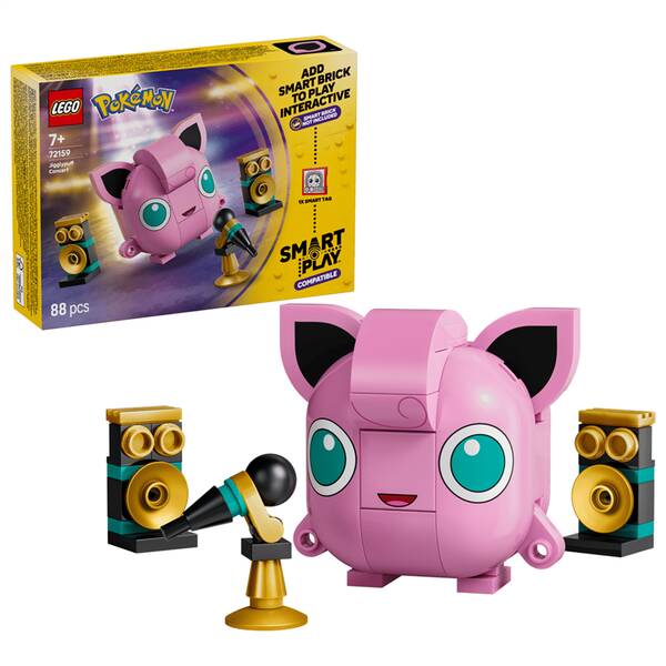 Stavebnice LEGO® Pokémon™ 72159 SMART Play™: Jigglypuff a koncert 


