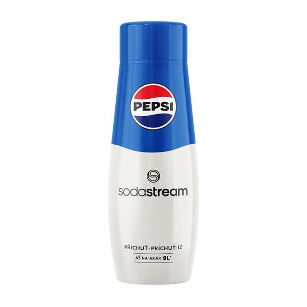 Příchuť pro perlivou vodu SodaStream PEPSI, 440 ml 

