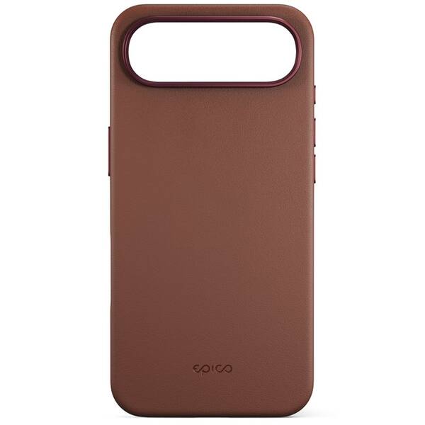 Kryt na mobil Epico Leather Pro Mag+ na Apple iPhone Air hnědý

