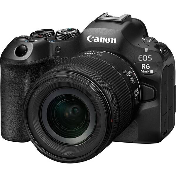 Digitální fotoaparát Canon R6 Mark III + RF 24-105 mm f/4-7.1 IS STM černý

